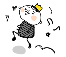 Lonely King sticker #4821337