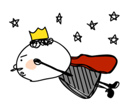 Lonely King sticker #4821339