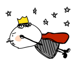 Lonely King sticker #4821339