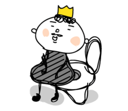 Lonely King sticker #4821342