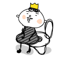 Lonely King sticker #4821342
