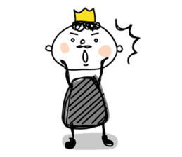 Lonely King sticker #4821344