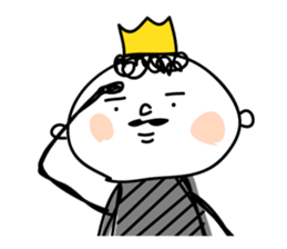 Lonely King sticker #4821345