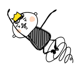 Lonely King sticker #4821346