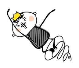 Lonely King sticker #4821346