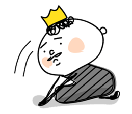 Lonely King sticker #4821348