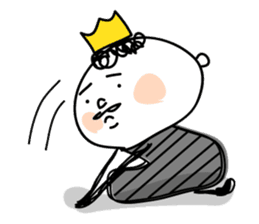 Lonely King sticker #4821348