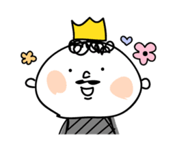 Lonely King sticker #4821351