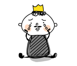 Lonely King sticker #4821352