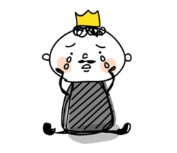 Lonely King sticker #4821352