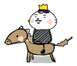 Lonely King sticker #4821354