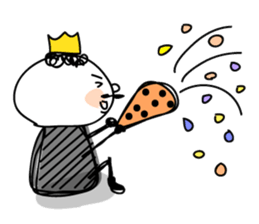 Lonely King sticker #4821355