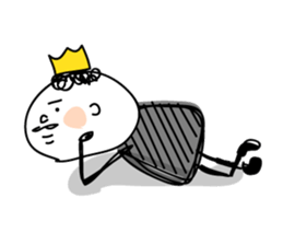 Lonely King sticker #4821357