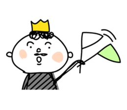 Lonely King sticker #4821358