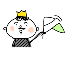 Lonely King sticker #4821358