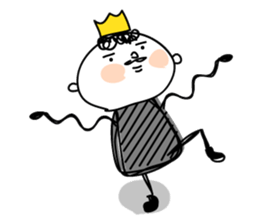 Lonely King sticker #4821359