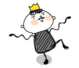 Lonely King sticker #4821359