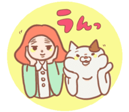 Youko and buchimaru sticker #4821402