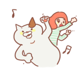 Youko and buchimaru sticker #4821438