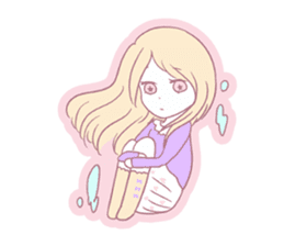 Prince Cotton Candy and girl sticker #4821882