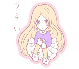 Prince Cotton Candy and girl sticker #4821897