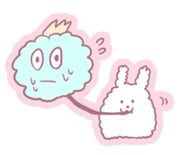 Prince Cotton Candy and girl sticker #4821919