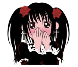 Gothic Lolita girl Sticker sticker #4822404