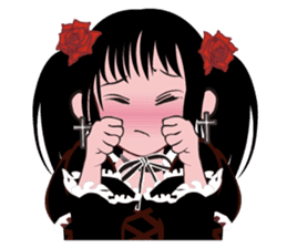 Gothic Lolita girl Sticker sticker #4822405