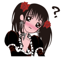 Gothic Lolita girl Sticker sticker #4822410