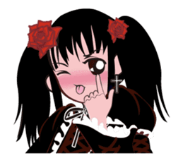 Gothic Lolita girl Sticker sticker #4822417