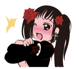 Gothic Lolita girl Sticker sticker #4822430