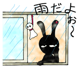 comical bunny 2 sticker #4822443