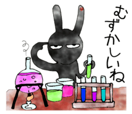 comical bunny 2 sticker #4822444