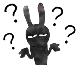 comical bunny 2 sticker #4822450