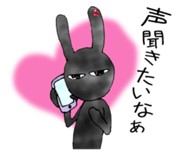 comical bunny 2 sticker #4822455