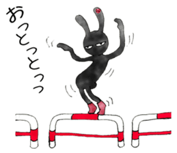 comical bunny 2 sticker #4822457