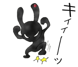 comical bunny 2 sticker #4822469