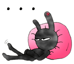 comical bunny 2 sticker #4822478