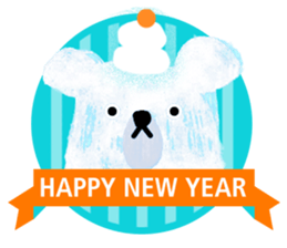 strawberry on bear sticker #4823357