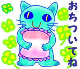 Blue mew mew sticker #4824868
