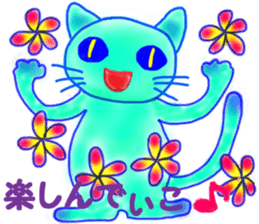 Blue mew mew sticker #4824871