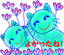 Blue mew mew sticker #4824874
