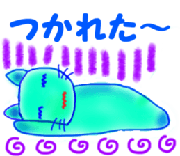 Blue mew mew sticker #4824880