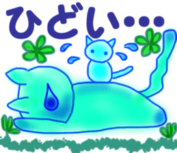 Blue mew mew sticker #4824883
