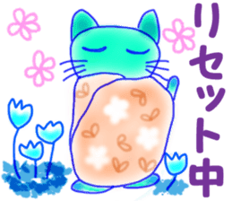 Blue mew mew sticker #4824888