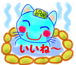 Blue mew mew sticker #4824901