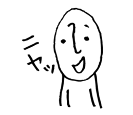 Rather long face2 sticker #4824924