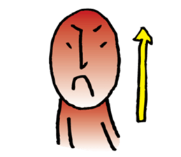 Rather long face2 sticker #4824933