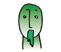 Rather long face2 sticker #4824934