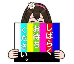 Pretty Girl Acchan sticker #4825121